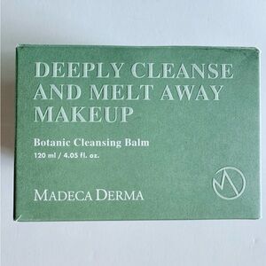 Madeca Derma Botanic Cleansing Balm Makeup Removal AHA BHA Moringa Tea Tree New